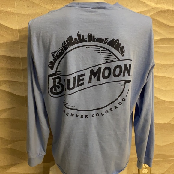 Blue moon long sleeve tshirt size large - Picture 5 of 7